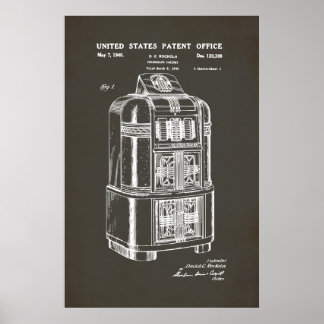 US Patent - Rockola Poster