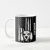 US Patriot Beagle USA Flag Dog