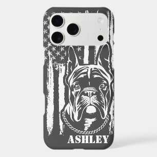 US Patriot Boston Terrier USA Flag Dog
