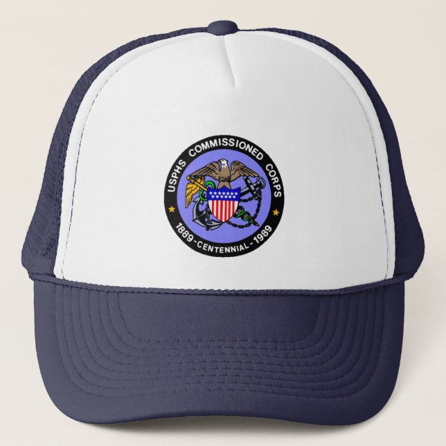 US PHS Commissioned Corps Trucker Hat (Front)