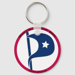 US Pirate Party Key Ring