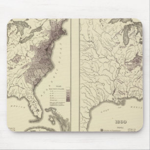 US Population 1790-1820 Mouse Pad