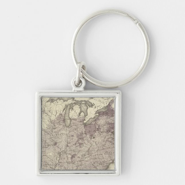 US Population 1850 Key Ring (Front)