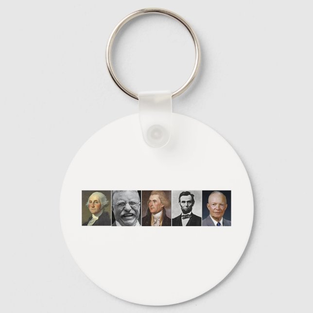 US Presidents Key Ring (Front)
