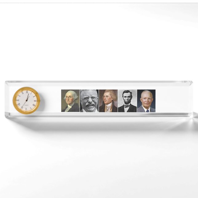 US Presidents Nameplate (Front)
