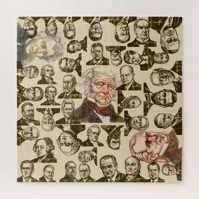 US Presidents Puzzle (Vertical)