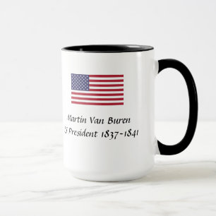 US Presidents Souvenir Mug - Martin Van Buren