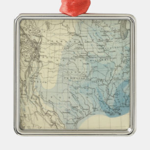 US Rain Chart Metal Tree Decoration