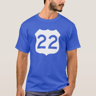 US Route 22 Sign T-Shirt