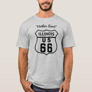 US ROUTE 66 - ILLINOIS T-Shirt