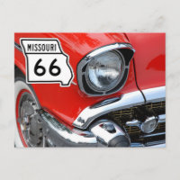 US Route 66 Travel Postcard
