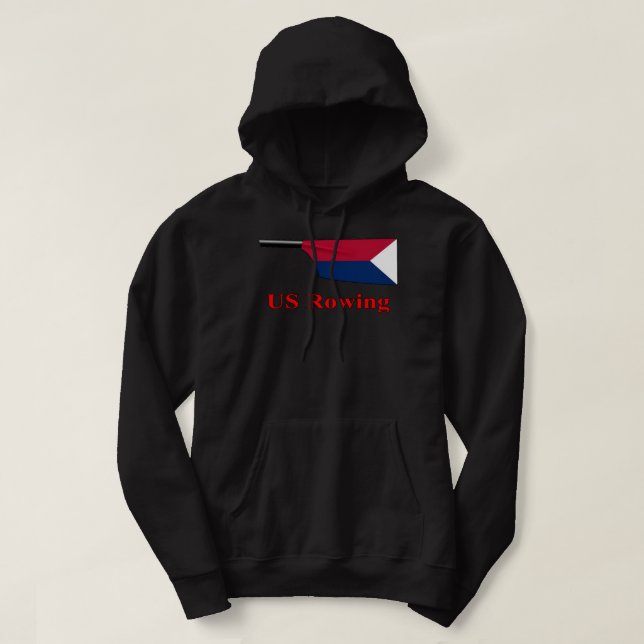 US Rowing Classic T-Shirt Hoodie (Design Front)