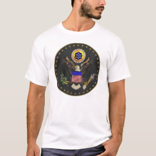 US Seal on Black T-Shirt