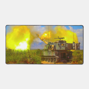 US SELF-PROPELLED HOWITZER – M109 PALADIN DESK MAT