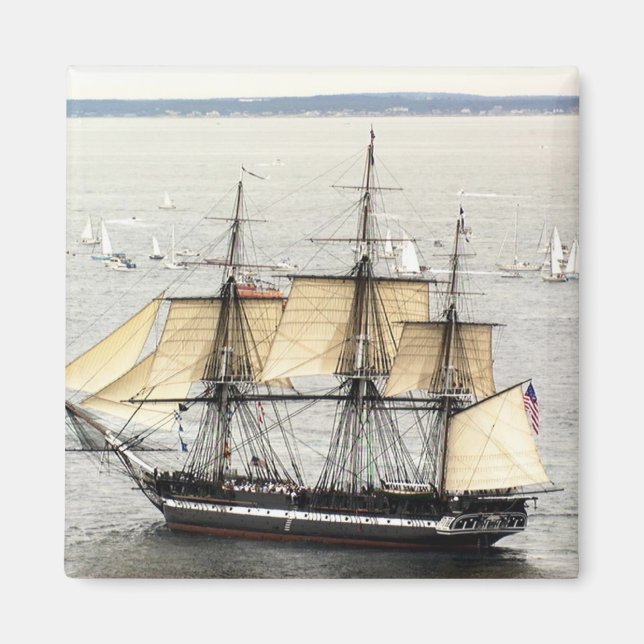 US Ship Constitution, Parade of Sail Magnet (Front)