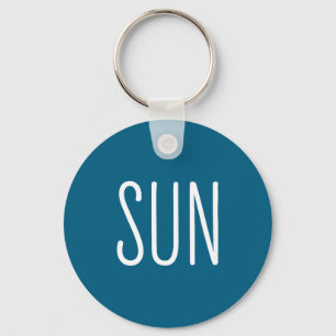 Us Solar Eclipse Sun Couples Key Ring