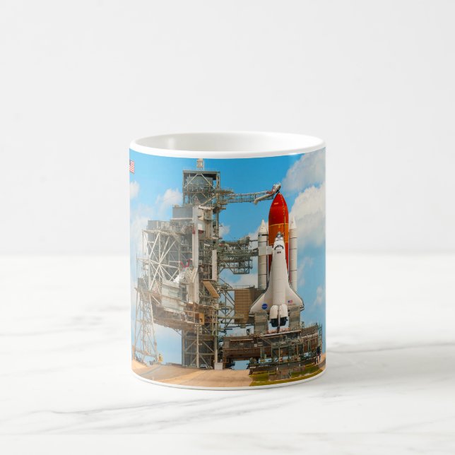 US SPACE SHUTTLE 1981-2011 COFFEE MUG (Center)
