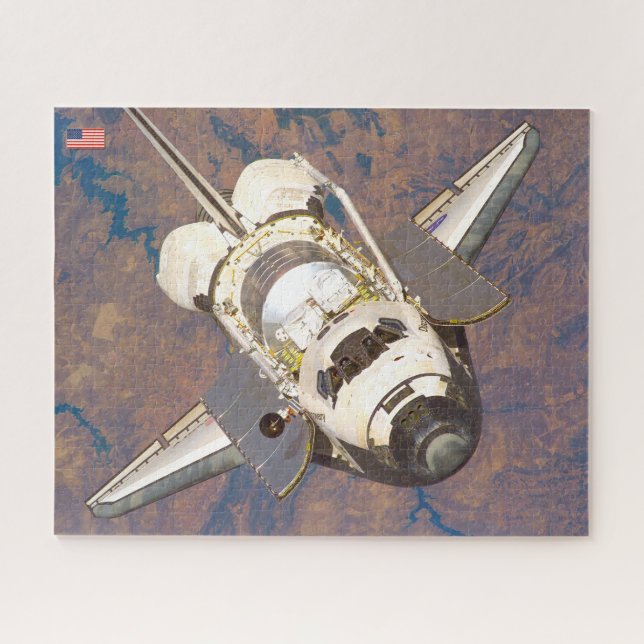 US SPACE SHUTTLE DISCOVERY (16x20 inch) Jigsaw Puzzle (Horizontal)