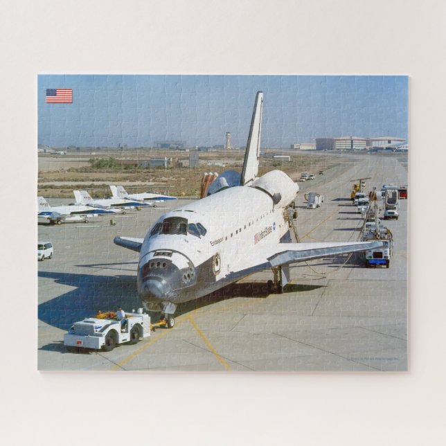 US SPACE SHUTTLE ENDEAVOUR (16x20 inch) Jigsaw Puzzle (Horizontal)