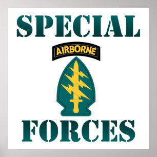US Special Forces Poster