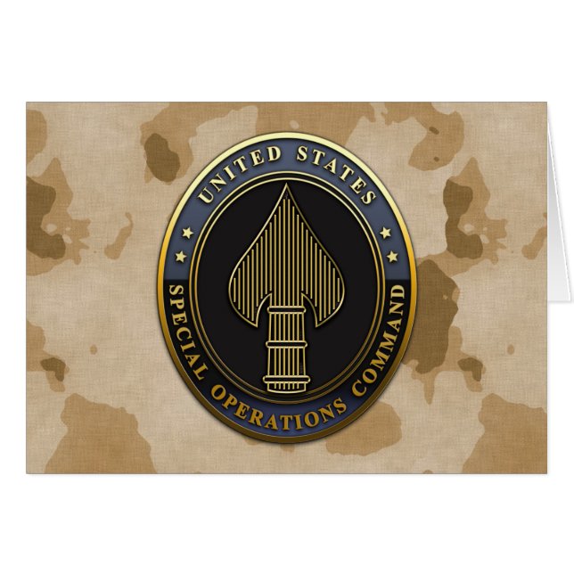 US Special Operations Command (Front Horizontal)