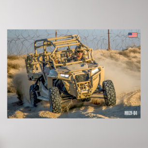 US SPECIAL OPERATIONS VEHICLES – MRZR-D4 POSTER