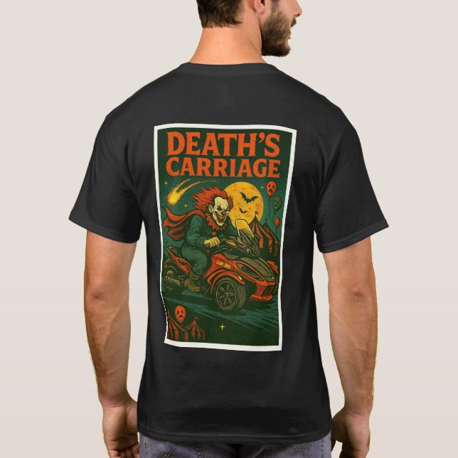  US Spyder Ryders - Death's Carriage T-Shirt (Back)