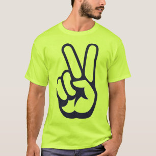 US Spyder Ryders - Hand Peace Sign Trans T-Shirt