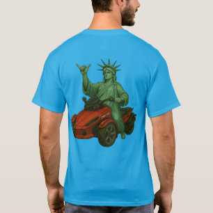 US Spyder Ryders - Spyder Statue Liberty 2S T-Shirt