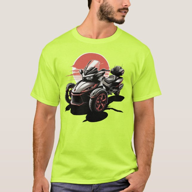 US Spyder Ryders - Sun & Shadows T-Shirt (Front)