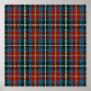 US State Tartan - Alaska - Digital Download Poster