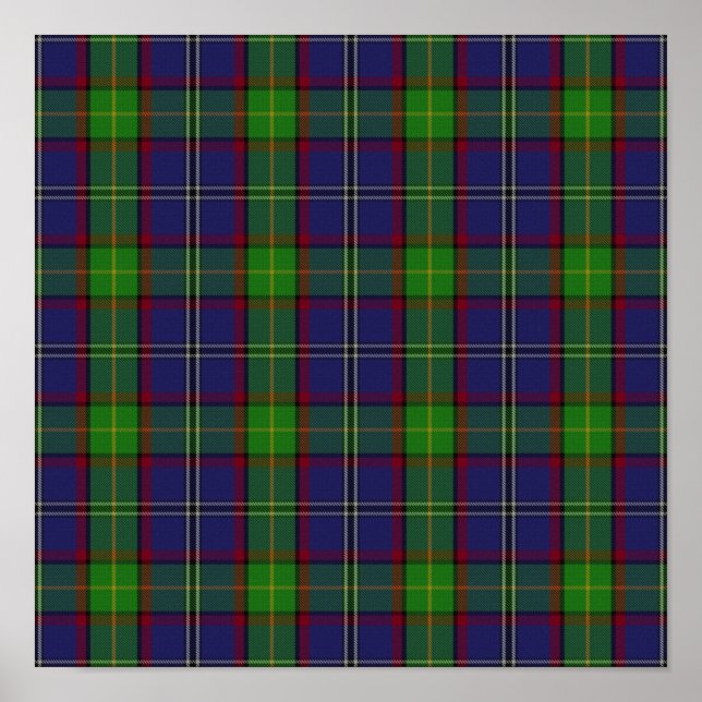 US State Tartan - Minnesota - Digital Download Poster (Front)