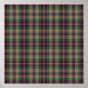 US State Tartan - Oregon - Digital Download Poster