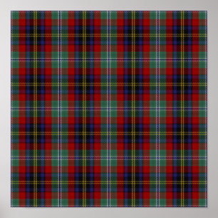 US State Tartan - SD Black Hills- Digital Download Poster