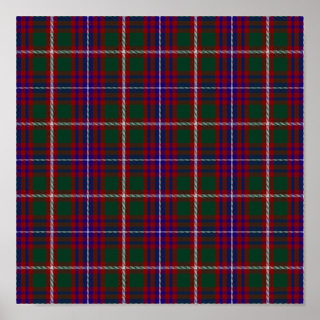US State Tartan - Utah - Digital Download Poster (Front)