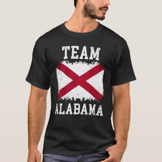 US STATES ALABAMA America Country and USA for Men  T-Shirt