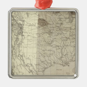 US Storm Centres Metal Ornament
