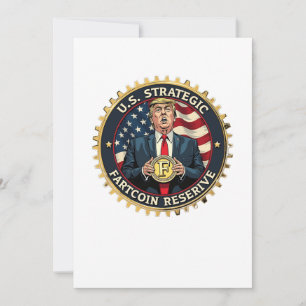 US Strategic Fartcoin Reserve Crypto Trump Funny Announcement