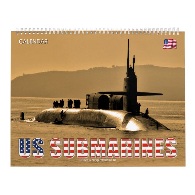 US SUBMARINES CALENDAR (Cover)