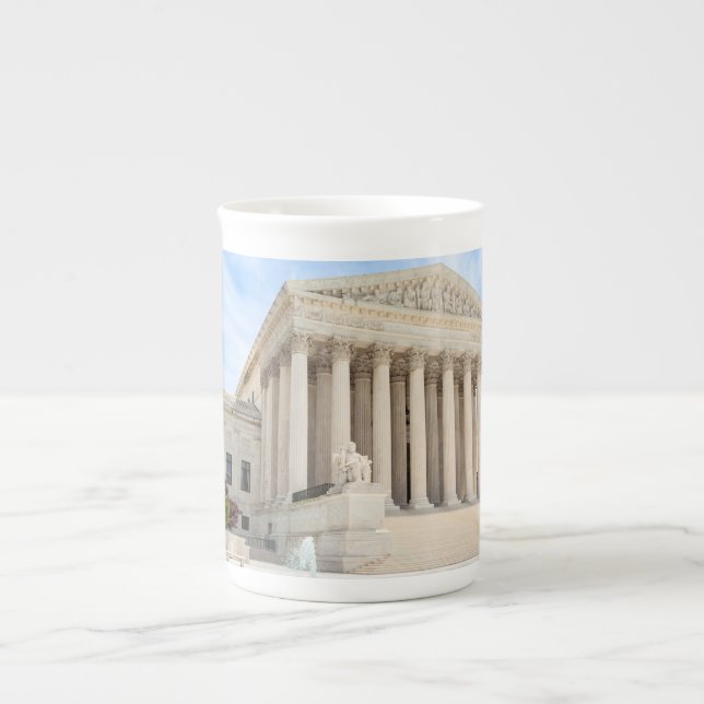 US Supreme Court Bone China Mug (Front)