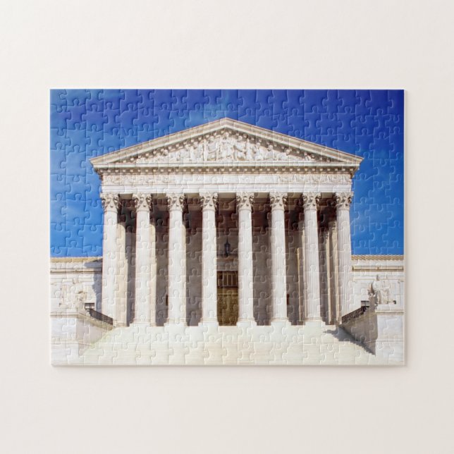 US Supreme Court building, Washington DC, USA Jigsaw Puzzle (Horizontal)