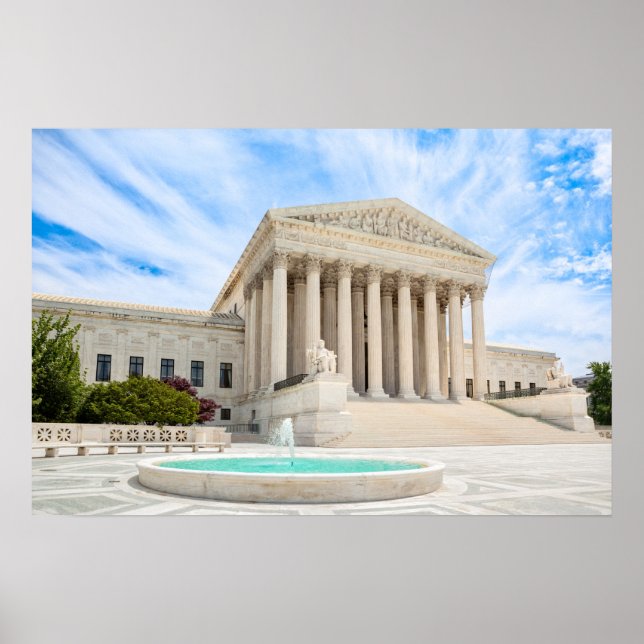 US Supreme Court Poster (Front)