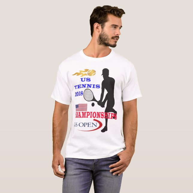 US Tennis 2018 t shirt open (Front Full)