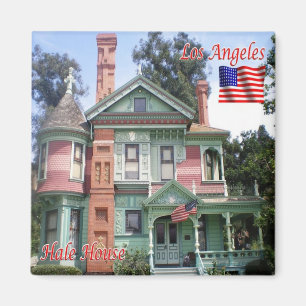 US U.S.A. Los Angeles Hale House Magnet