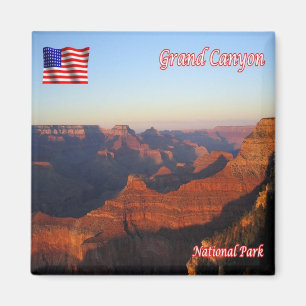 US U.S.A. National Park Grand Canyon National Park Magnet