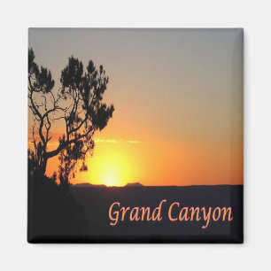 US U.S.A. National Park Grand Canyon - Sunset Magnet
