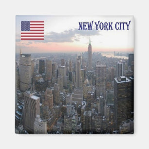 US U.S.A. - New York City - N.Y. Magnet