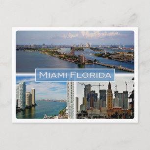 US United States - Miami Florida - Postcard