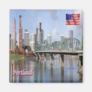 US - United States of America - Oregon - Portland Magnet