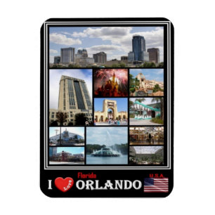 US - United States of America - Orlando Florida  - Magnet
